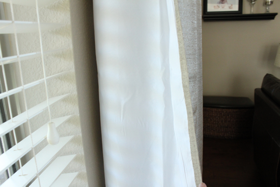Lined Curtains