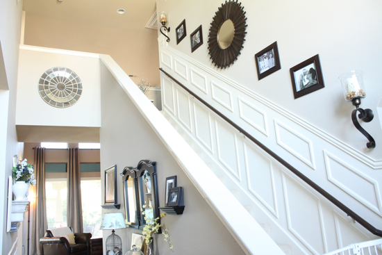 Staircase Wainscoting