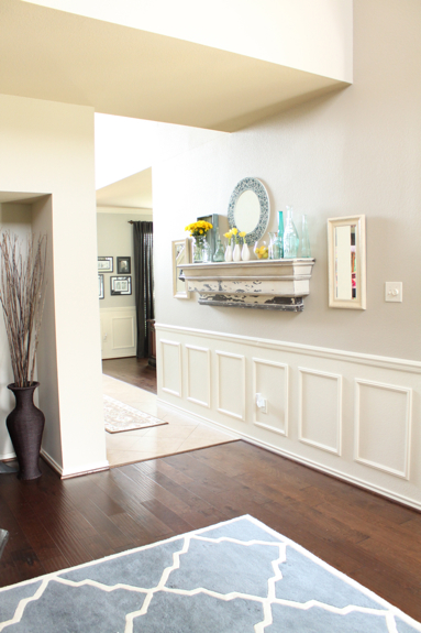 Fake Wainscoting