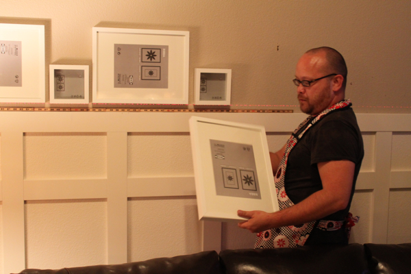 Hanging Ikea Frames