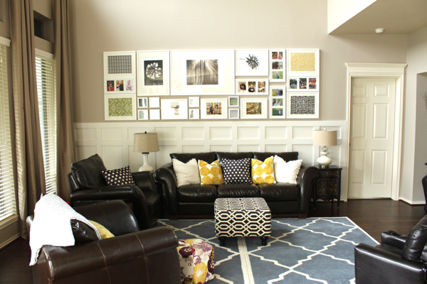 Gallery Wall and Board and Batten