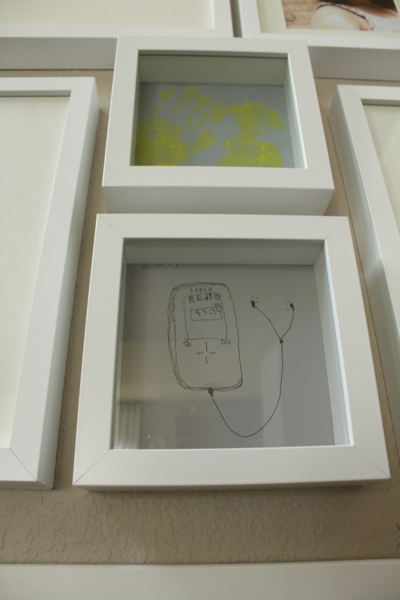 DIY kids artwork