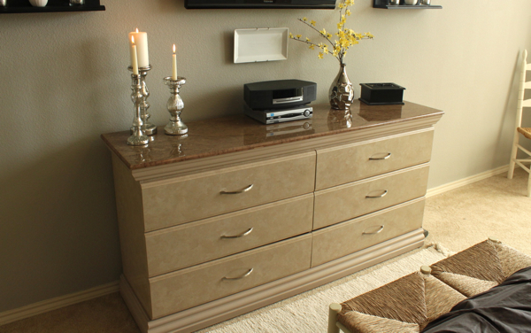 Beige Dresser